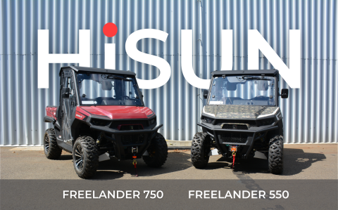 Nová kabina DFK pro HiSUN Freelander 550 & 750